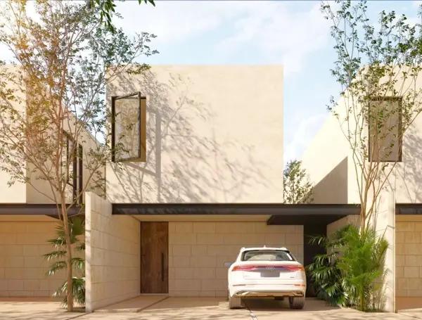 CASA TIPO TOWNHOUSE EN XCANATUN. MÉRIDA CON ACABADOS DE LUJO