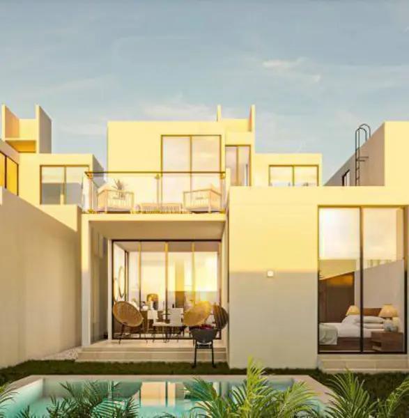 CASA EN VENTA EN MERIDA, MOD 114 CON ALBERCA Y COCHERA TECHADA