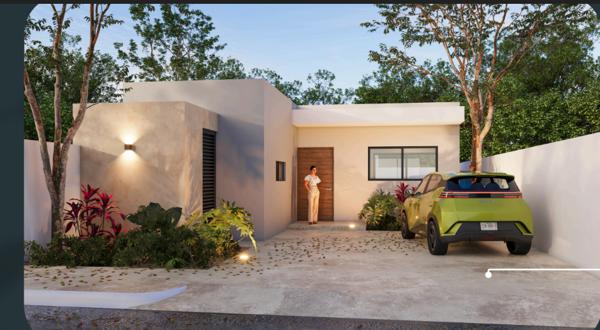 SE VENDE CASA DE UNA PLANTA  EN CHICHI SUAREZ, MERIDA, YUCATÁN A TAN SOLO UNOS M