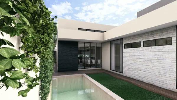 EN VENTA CASA DE UNA PLANTA EN CHOLUL, MERIDA YUCATÁN.
