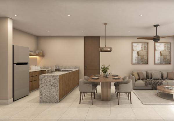 DEPARTAMENTO EN VENTA EN DZITYA, MERIDA