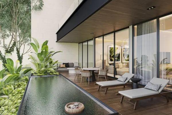 DEPARTAMENTO EN VENTA, SERVICIO HOTELERO YUCATAN