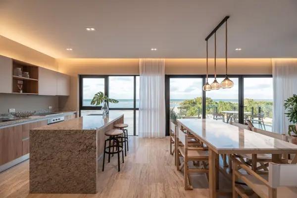 DEPARTAMENTO FRENTE AL MAR EN VENTA EN PROGRESO YUCATÁN