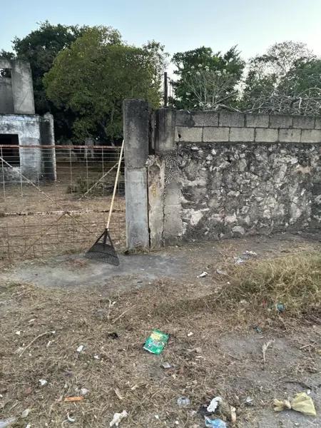TERRENO CON CONSTRUCCIÓN EN VENTA EN MERIDA EN EL ROBLE AGRÍCOLA