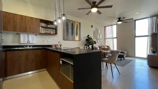 Increíble Departamento en venta en la zona norte 2 recámaras Mérida Yucatán
