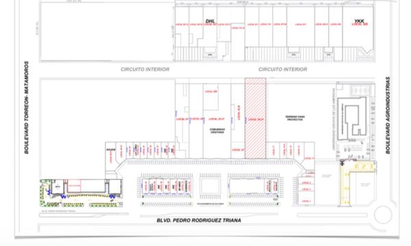 Renta de Bodega Industrial en Plaza Jumbo, Torreón