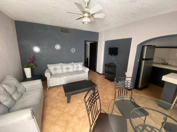 Departamento amueblado en renta ubicando en Col. Nuevo Torreón, Torreón.