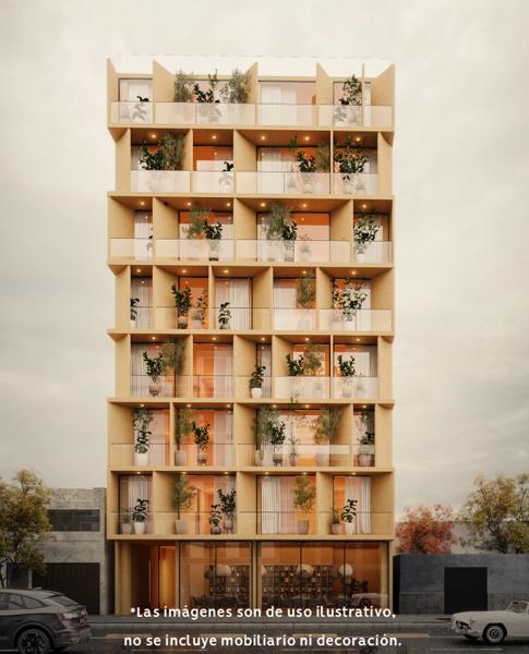 Departamentos en venta en la Roma Sur