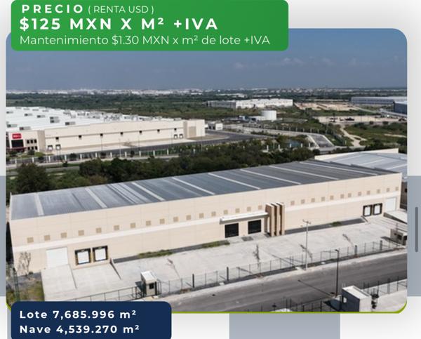 Bodega Industrial en Apodaca NL