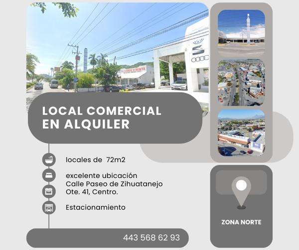ocal Comercial en Renta – Centro de Zihuatanejo, Gro.