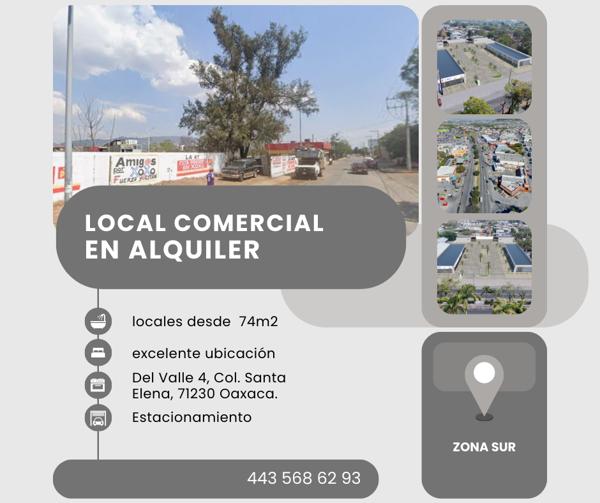 Local Comercial en Renta – Santa Elena, Oaxaca de Juárez, Oax.