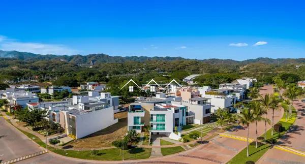 Residencia de lujo amueblada con vista 360° al mar en Tamarán, La Cruz de Huanacaxtle