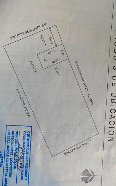 Venta terreno en san agustin