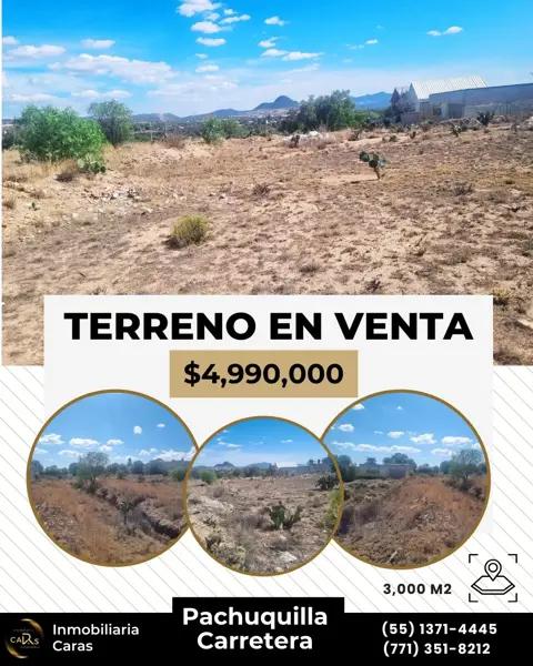 Venta de Terreno, en Pachuquilla Hidalgo