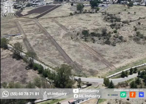 Increíble Terreno habitacional en venta en Jilotepec