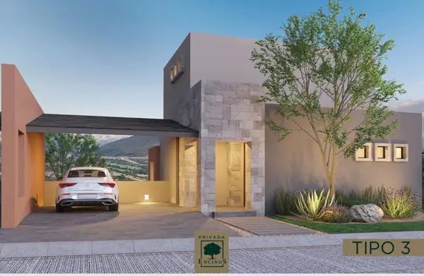 Casa en los Encinos en García, Nuevo León