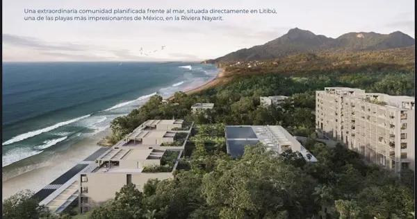 Departamento de lujo frente al mar en PUNTA MITA en Preventa