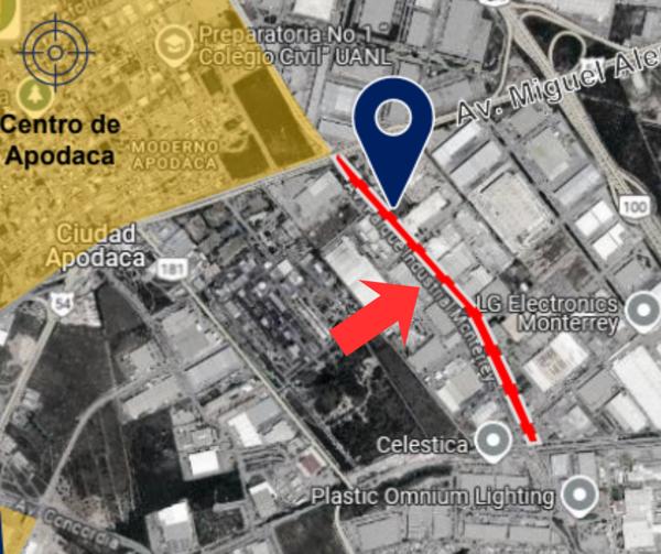 Terrenos comerciales en Venta  Parque Industrial Monterrey PIMSA, Apodaca N.L.