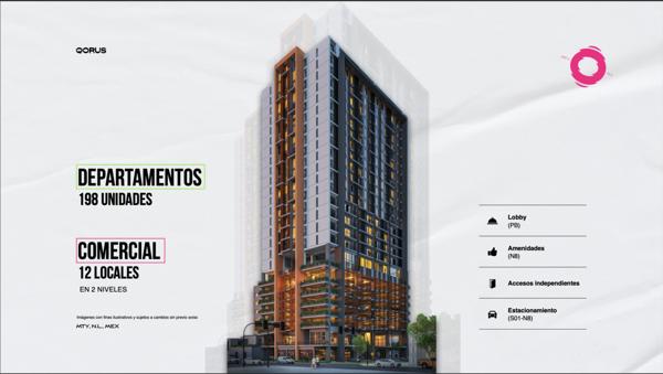 Departamento en venta en el Centro de Monterrey