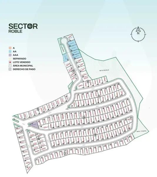 Terreno en venta en Bosques de las Misiones, Sector Roble Terreno en venta en Bosques de las Misiones, Sector Roble
