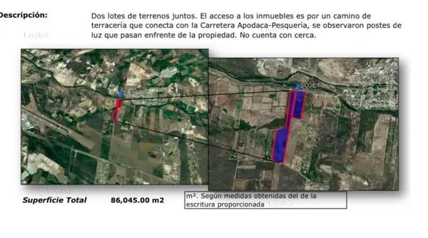 Terreno en Venta en Pesqueria