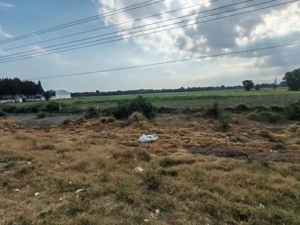 TERRENO EN VENTA EN SANTA ANA XALMIMILULCO, HUEJOTZINGO, SOBRE AUTOPISTA MÉXICO - PUEBLA.