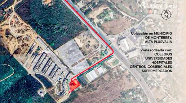 Terreno en Venta en Carretera Nacional