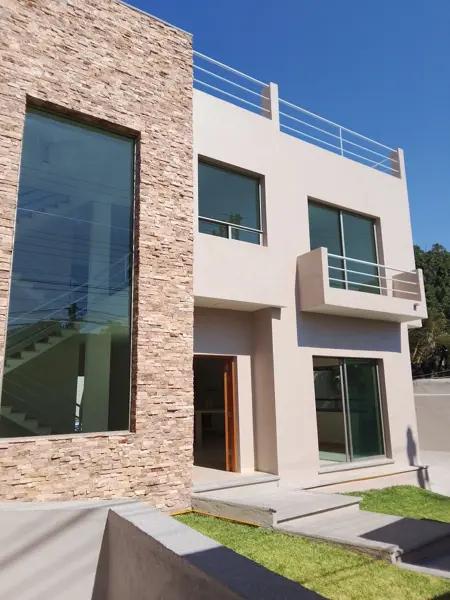Casa nueva con alberca y recamara en planta baja en Burgos Bugambilias, Temixco, Morelos