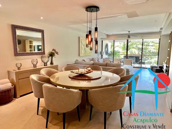 Departamento en venta con 4 recámaras y terraza con vista a las áreas comunes