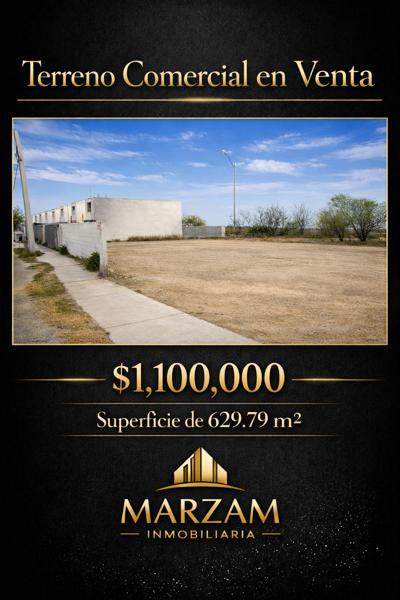 Terreno comercial en Villas del arco