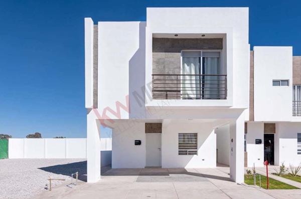 Casa nueva en venta al norte de Torreón, cerca de universidades y áreas comerciales importantes