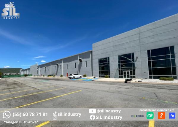 Excelente Nave industrial en renta en Huehuetoca