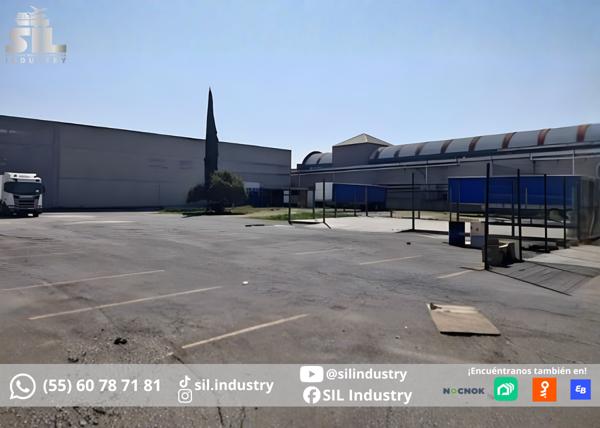 Terreno Industrial en renta en Tlalnepantla