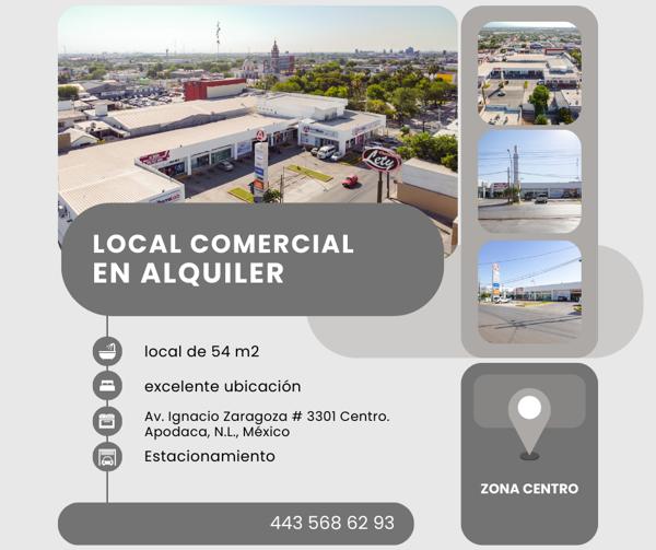 Último local disponible en zona centro de Apodaca — oportunidad que no se repite
