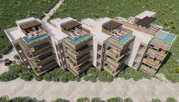 Departamentos de Inversión en Venta en la Isla Holbox en Quintana Roo