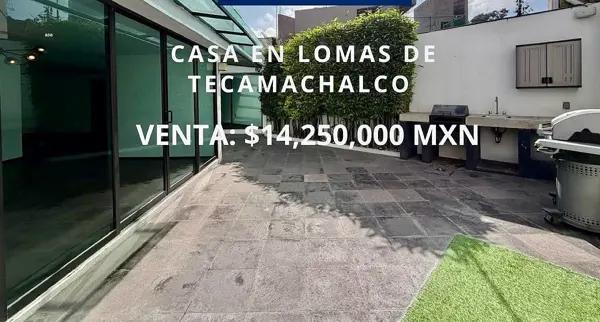 Venta casa Tecamachalco gran terraza 3 recamaras cuarto de servicio bodega Venta casa Tecamachalco gran terraza 3 recamaras cuarto de servicio bodega