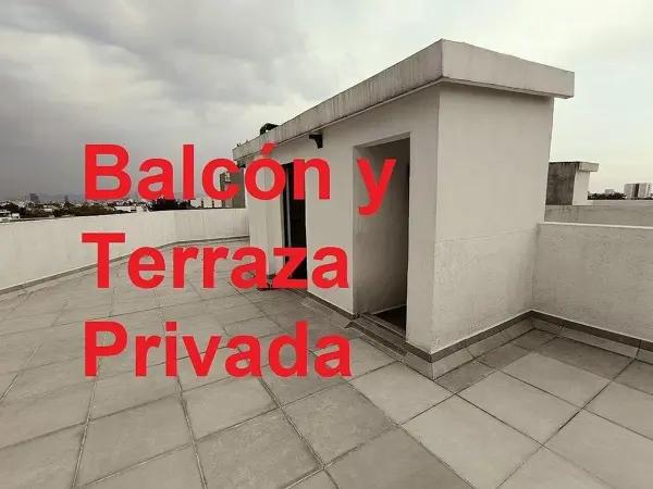 Departamento en venta Narvarte balcón y terraza Privada Departamento en venta Narvarte balcón y terraza Privada