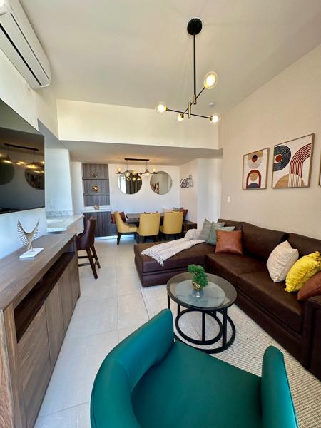 DEPARTAMENTO EN RENTA AMUEBLADO DE LUJO EN AURA PLACE | 2 RECÁMARAS