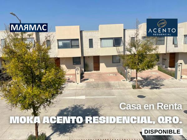 Casa en Renta | Moka, Acento Residencial | El Marqués, Querétaro Casa en Renta | Moka, Acento Residencial | El Marqués, Querétaro