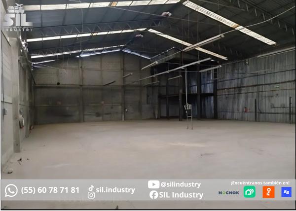 Bodega Industrial en renta en Ixtapaluca