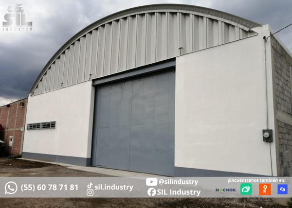 Excelente bodega industrial en renta en Chalco