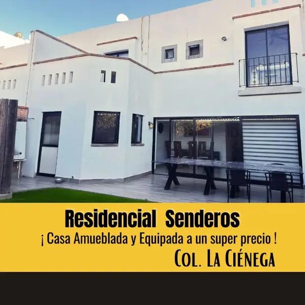 Casa en venta en Col. La Ciénega en Senderos, Torreón Coah. de Zaragoza.