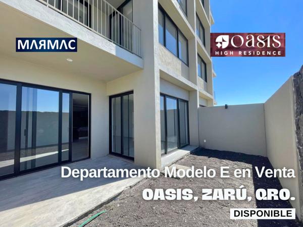 Departamento Modelo E en Venta | Oasis High Residence, Zarú | El Marqués, Qro, Departamento Modelo E en Venta | Oasis High Residence, Zarú | El Marqués, Qro,