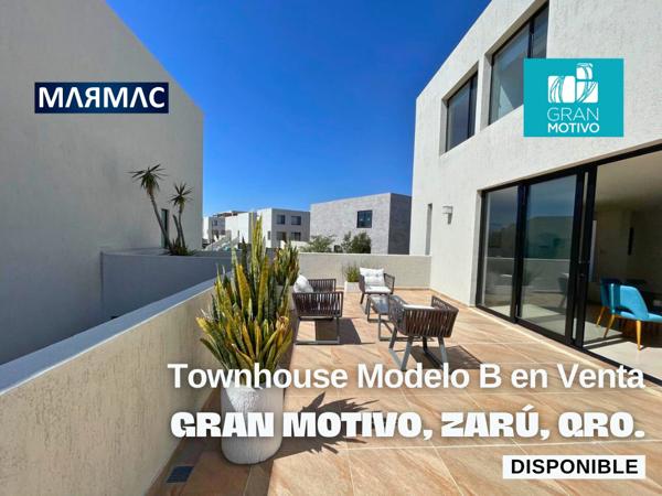 Townhouse Modelo B en Venta | Gran Motivo, Zarú | El Marqués, Qro, Townhouse Modelo B en Venta | Gran Motivo, Zarú | El Marqués, Qro,