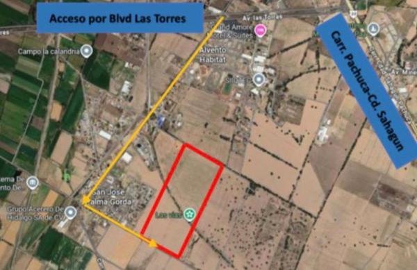 TERRENO EN VENTA IDEAL PARA INVERSIONISTAS PALMA GORDA,, MINERAL DE LA REFORMA, HIDALGO