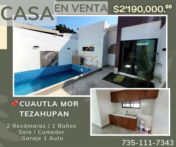 CASA EN PRE VENTA 



FRACCIONAMIENTO TEZAHUAPAN
