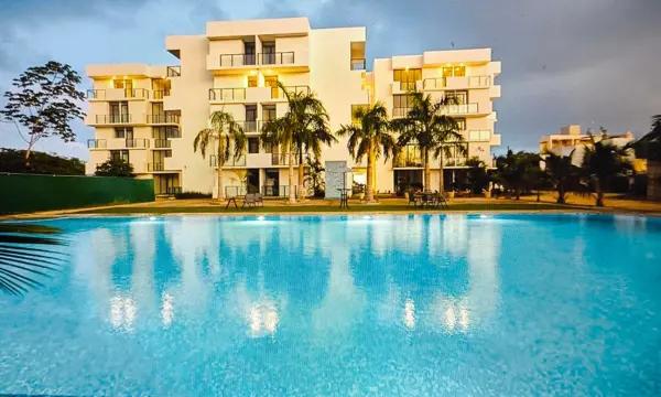 PLAYA DEL CARMEN, REMATO DPTO. , NUEVO,  109 M2. 3 RECÁMARAS, 2 BAÑOS, ESTAC. 1 AUTO, ACEPTO CRÉDITO