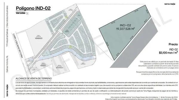 Venta Terreno Industrial Salinas Victoria Nuevo Leon Venta Terreno Industrial Salinas Victoria Nuevo Leon