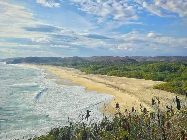 Terreno en Venta de 94 ha y 400 m de playa en Huatulco