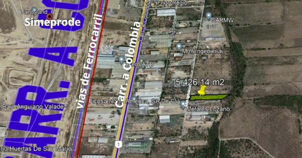Venta de Terreno Industrial en Salinas Victoria, N.L. Venta de Terreno Industrial en Salinas Victoria, N.L.